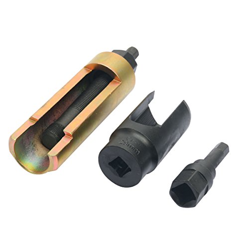 FreeTec Kit di Estrattori Iniettori Diesel, Set di 3 Estrattori di Iniettori Cassetta degli Attrezzi per Motori Diesel Estrattore di Ugelli per Iniettori CDI Diesel di Iniezione - 3