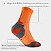 YWSLRC Athletic Ankle Socks for Men & Women, Moisture Wicking Cushioned Compression Sports Socks for Running Tennis Basketball, 3 Pairs