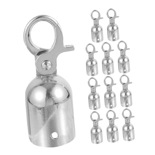Petit mousqueton aluminium zinc DOITOOL avec crochet fixation corde et raccord ceinture