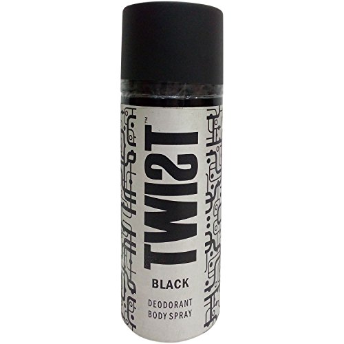 Image of Twist Deodorant Body Spray - Black, 150ml Can