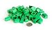 Plastic Hotels: Green Color Monopoly Replacement Hotel (Colored Miniature Town & City Buildings, Board Game Playing Pieces) by Morrison Games