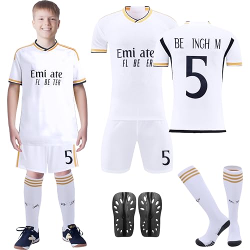 Wirhaut Kids' Soccer Jerseys 23/24 Home & Away No.5 & No.7 Kit