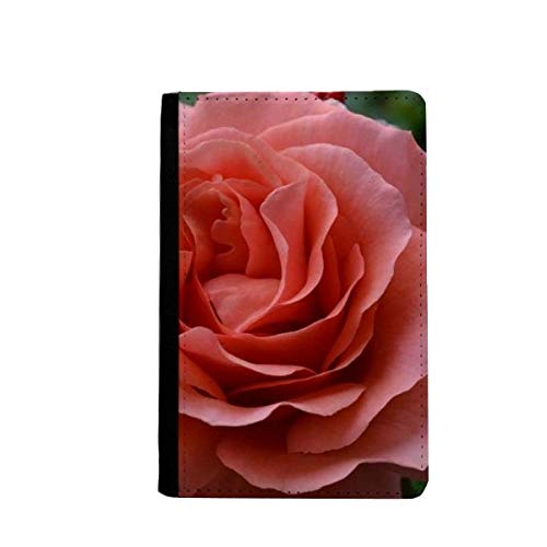 Étui portefeuille de voyage pour passeport classique multicolore motif végétal 3.7 x 5.8 inch