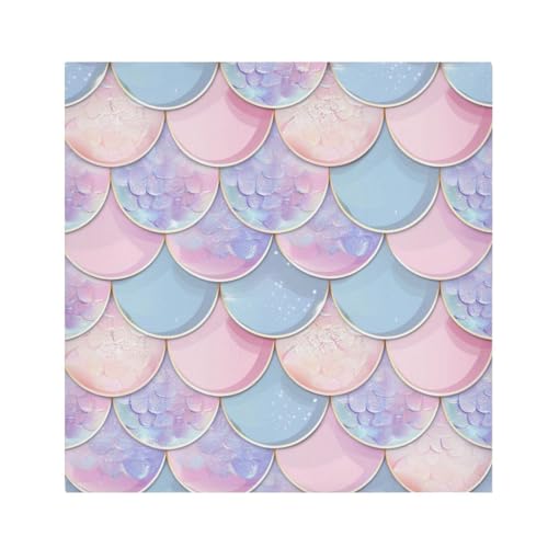Servilletas de tela multicolor 20x20 in pack de 6 miniatura 1