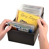 3L DVD / CD / Blu Ray Storage Box For Sleeves - Boxes For DVD Sleeve and CD Pocket Storage - Black - 10290 - Image 9