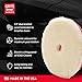 Griot's Garage BOSS Knitted Wool Pads for Car Detailing, Polishing and Paint Correction, Buffing Pads Compatible with BOSS Creams, 5.5”, Set of 2