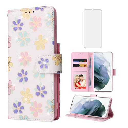 Coque portefeuille Samsung S21 Plus 5G étui rabat porte-carte