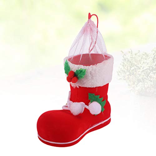 2 Unidades Enfeites De Decoração De Árvore De Férias Porta Doces De Natal Presentes Retrô Lanches De
