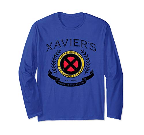 Marvel X-Men Xavier Institute for Higher Learning Long Sleeve T-Shirt