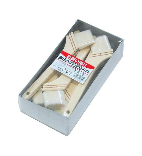 コーワ 無印はけ 化繊入 10本入 70mm