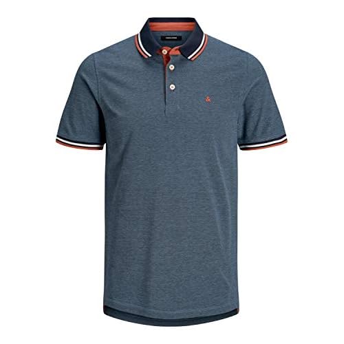 JACK & JONES Herren Jjepaulos Polo Ss Noos Polohemd