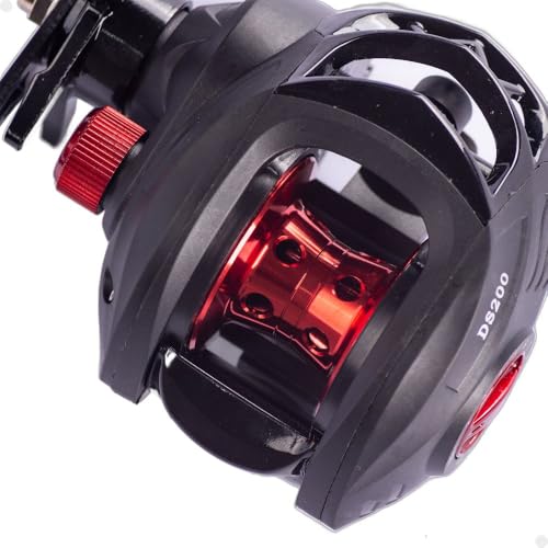 Carretilha Ds200 Alumínio Esq Ou Dir 7.2:1 Magnético 8kg (Mão esquerda)