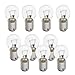 Zreneyfex 10 Pcs 6V 21/5W Tail Brake Light Bulb Tail Light Assemblies Replacement for Yamaha Replacement for Suzuki Replacement for Kawasaki Replacement for Honda for Car Motorcycle