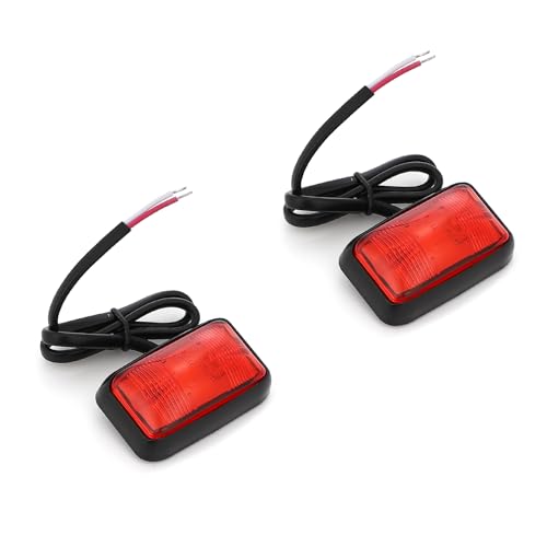 Amazon.co.jp: LUCKLINK サイド マーカー LED 12v 24v 汎用 2