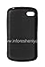 BlackBerry ACC-50724-301 Black Soft Shell Cover for Rim BlackBerry Q10- Retail Packaging - Black