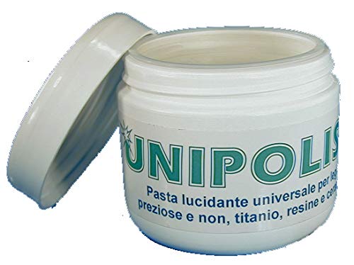 Pasta lucidante universale Unipolish per leghe preziose e non,titanio,resine e ceramica + omaggio.