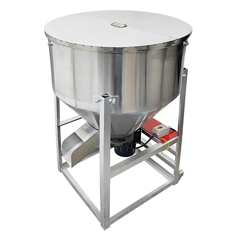 TECHTONGDA Powder Mixer Blender Mixing Machine for Dry Grain Particle Granula 330lbs