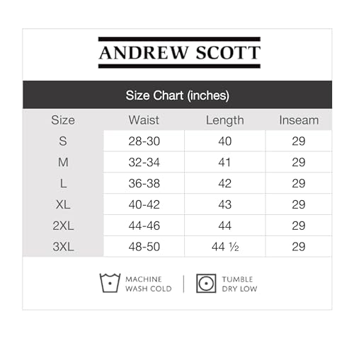 Andrew Scott ASM42CF Men'S 4 Pack 100% Cotton Flannel Pajama Sleep Pant thumb #5