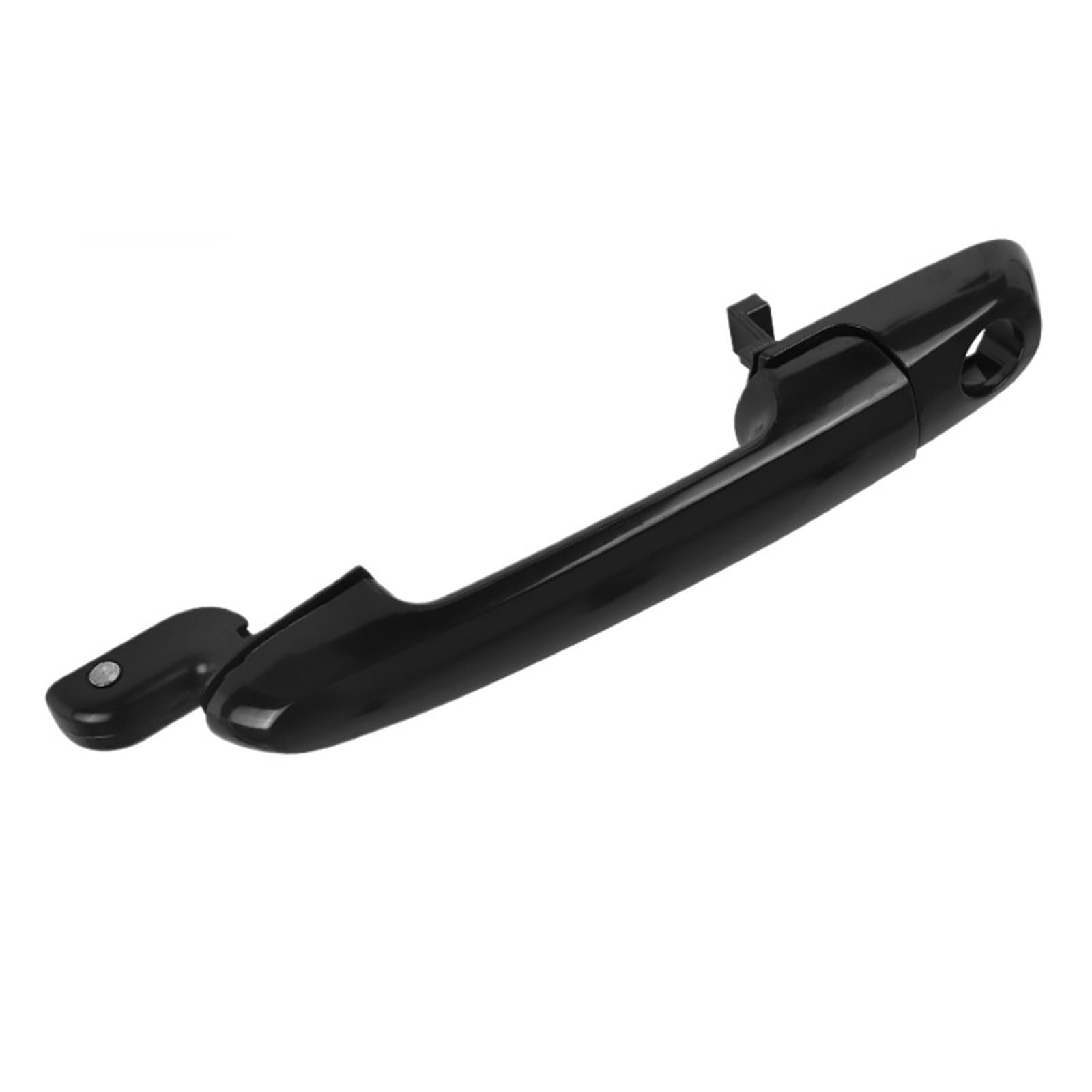 Kpuwers Front Left Exterior Door Handle Auto Front Rear Exterior Door Handle Left Right 82650-1E050 82660-1E050 83650-1E050 83660-1E050 For Hyundai For Accent 2006-2011 Handles Replacement(Front Left)