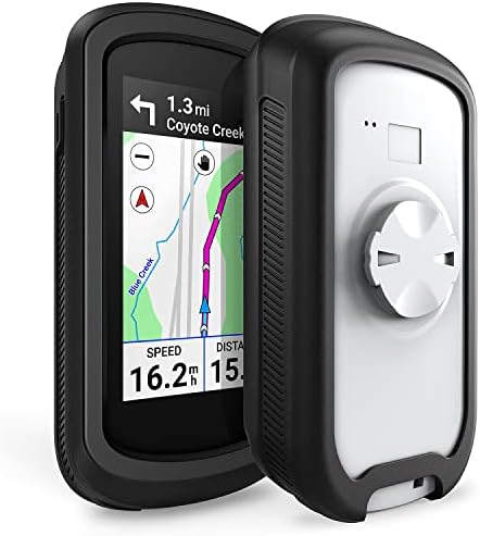 TUSITA Case Compatible with Garmin Edge Explore 2 (Not for Edge Explore) - Silicone Protective Cover - GPS Bike Computer Accessories