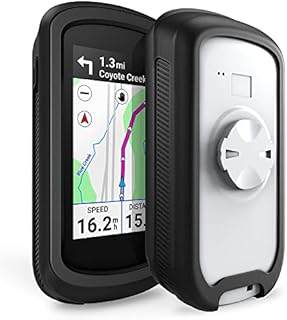 TUSITA Case Compatible with Garmin Edge Explore 2 (Not for Edge Explore) - Silicone Protective Cover - GPS Bike Computer Accessories