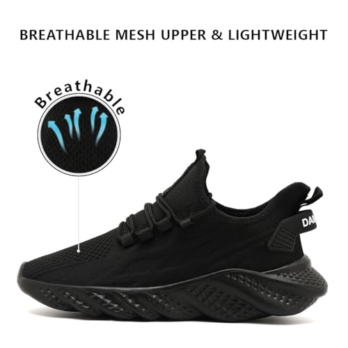 Image of Mens Slip On Walking Shoes Sneakers Running Shoes Trainers Athletic Gym Fitness Sport Shoes Non Slip Breathable Mesh Workout Fashion Breathable Comfortable