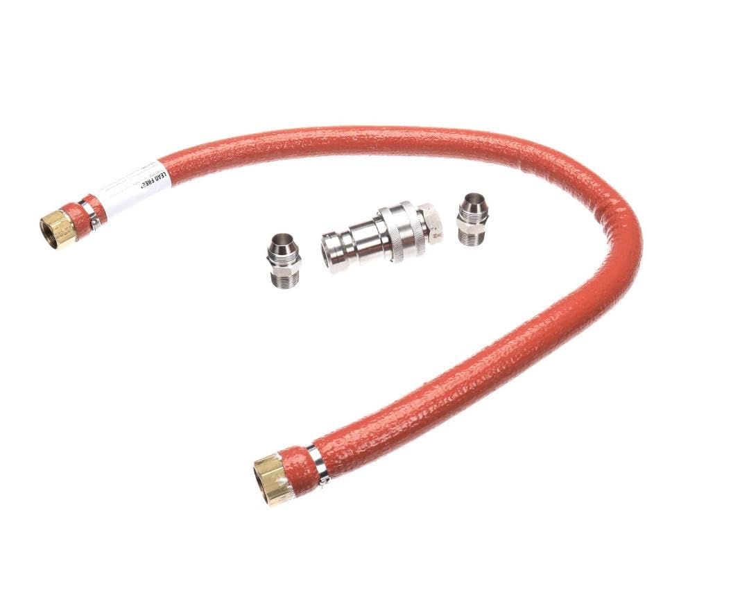 Dormont Steam Connector, 3/4 Dia., 48 L, 2-Way Qd