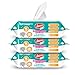 JALOMA Baby Wipes with Chamomile and Calendula Extract, Hypoallergenic and Paraben Free, 3Pack, 80 Ct Each