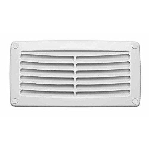 PRESA D'ARIA RETTANGOLARE PLASTICA grigio mm206x106