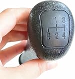 QCxMpC Auto-Schaltknauf, Auto-Schaltknauf für Mercedes für Benz W124 S124 W126 E190 W190 W201 W202 W123 W140 Auto für Speed Shifter Schaltknauf Kopfhebel (5-Gang)
