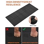 WERCHO Treadmill Mat,70"x32",6mm Thickness Foldable Exercise Equipment Mat for Carpet Hardwood Floors, Compatible with Walking Pad,Spin Bike,Elliptical Trainer,Rowing Machine - Image 3