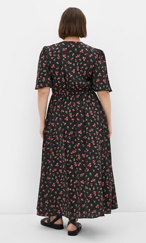 Image of City Chic Women's Plus Size Maxi Dress - Jolene Print