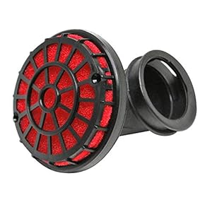 FILTRE A AIR MALOSSI E 8 PHBG NOIR MOUSSE ROUGE (103 SP-MVL)