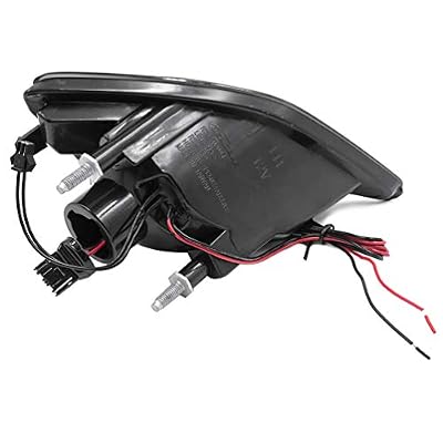 NJSBYL Front Turn Signal Light Kits For 2013-2020 Toyoto 86/gt86 Scion FR-S Corner Xenon White LED DRL Parking Lights Amber Blinker Turn Signal Running Position Lights Smoked Lens E4 Approved