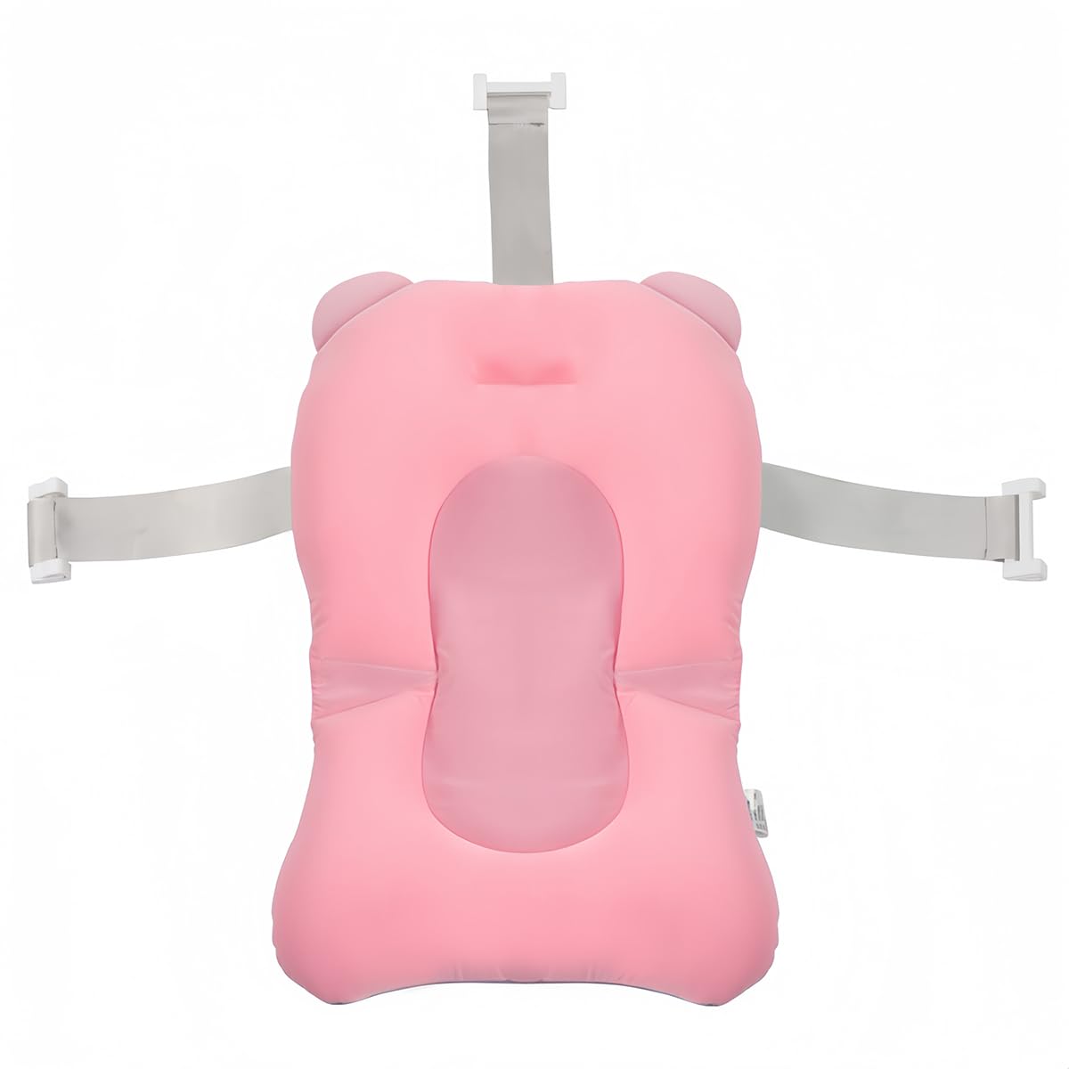 Baby Bath Support Cushion, Floating Soft Bathtub Seat, Adjustable Nonslip Newborn Toddler Bath Cushion for Baby 0-12 Months