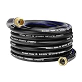 Manguera de jardín de 50 pies, manguera de agua suave y ligera para jardín