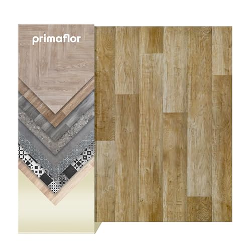 Primaflor PVC Bodenbelag Meterware TACUTO - Eiche Chalet, 2,00m x 1,00m,...