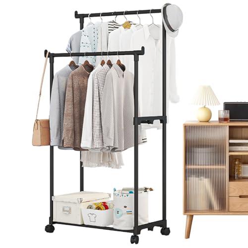 Organizador de ropa y almacenamiento multifunción para zapatos, sombreros – Ideal para dormitorio, salón, dormitorio para bebé, apartamento