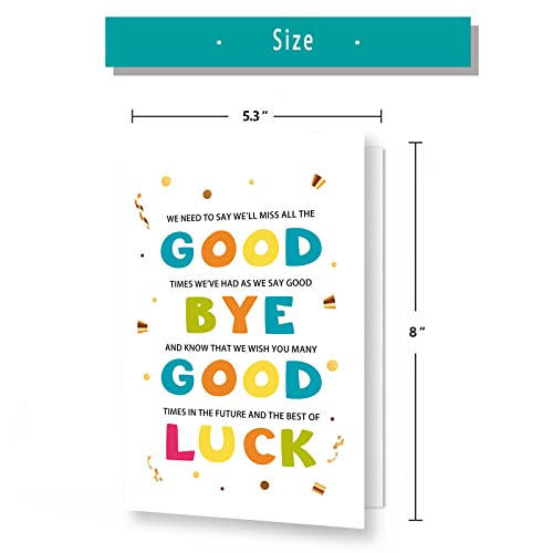 Cute Colleague Going Away Card,Farewell Cards For Coworkers Good Luck Card,Coworker Leaving Card For Him Her… #TOP1