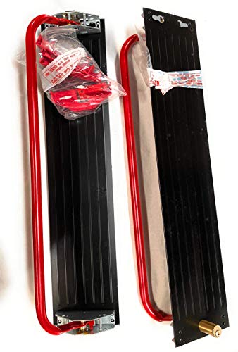 Lot de 2 serrure anti panique Ecobar 1 point latéral, réversible, avec plaque 922 VACHETTE