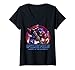 Damen Transformers: Krieg um Cybertron Optimus Prime Anführer T-Shirt mit V-Ausschnitt