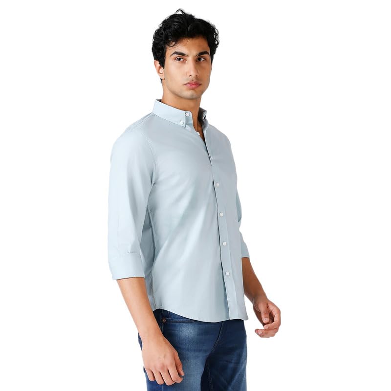 Image of MARK & ALBERT Men's Cotton Formal Shirt