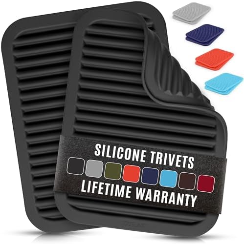 Zulay 9"x12" Silicone Trivets Review