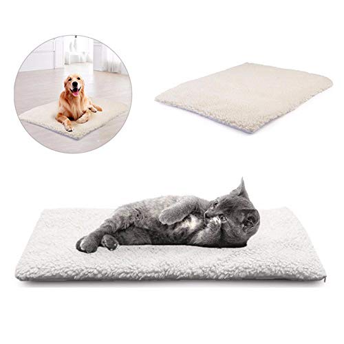BuyB Tapete de aquecimento grande para cães e animais de estimação, tapete térmico macio e quente, c