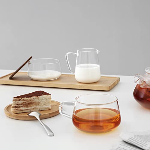 Vaso clásico de vidrio para café o té de 250 ml miniatura 6