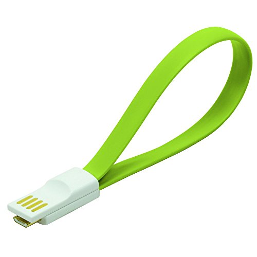 Preisvergleich Produktbild LogiLink Magnet USB 2.0 zu Micro-USB Kabel, Grün