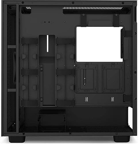 Nzxt H7 CM-H71FB-01, Obudowa komputerowa, ATX Mid, Flow - czarny