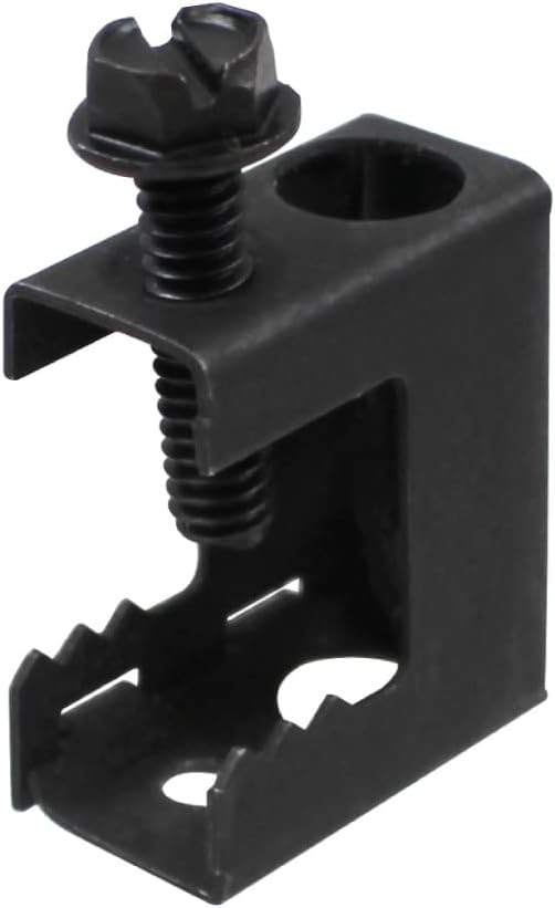 Beam Clamp, 3/4" Jaw Opening Box of 100, 1/4