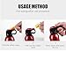 POPFRO Portable Fire Extinguisher | 4-in-1 Small Fire Extinguisher for Home, Garage, Kitchen, Car | For Electric, Textile and Grease Fires | Non-Toxic, Easy Clean | Wall Mount Incl (1 pack)