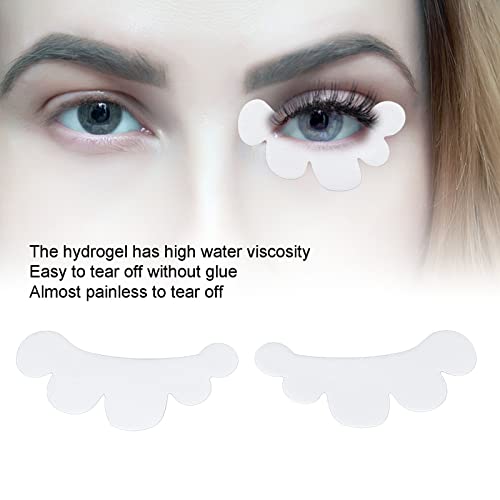 Almofadas para os olhos, 100 pares de almofadas para cílios enxertados para extensões de cílios almo
